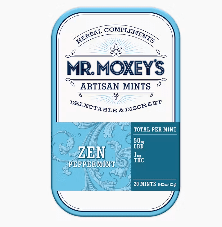 Zen Peppermint 50:1 CBD:THC Mints