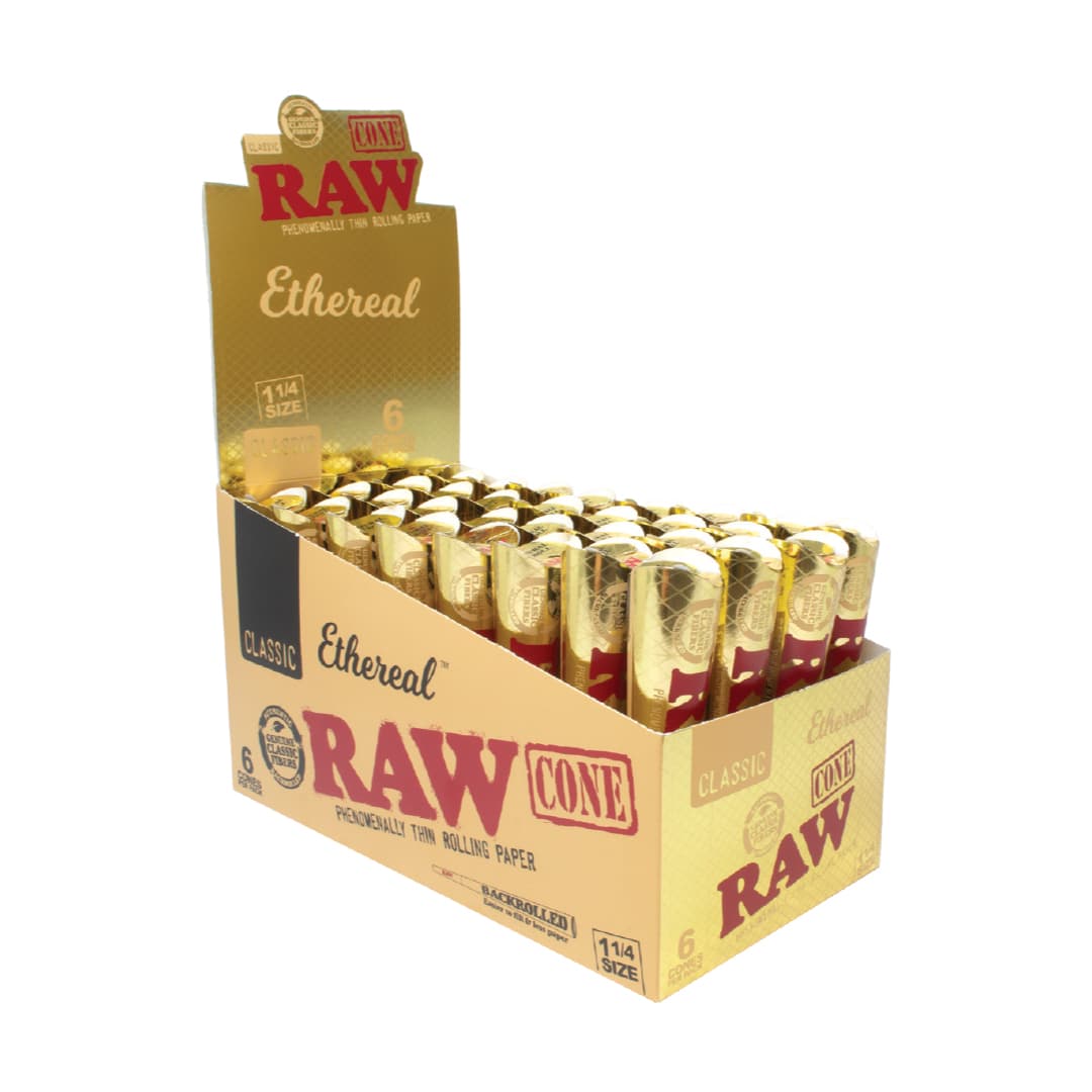 RAW Ethereal Cones 1 1/4 6pk