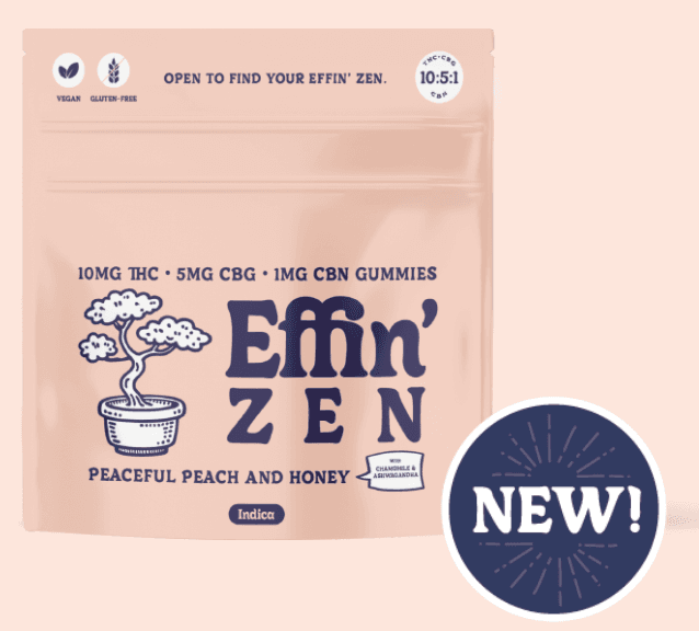 Zen Peaceful Peach & Honey 10:5:1 THC:CBG:CBN