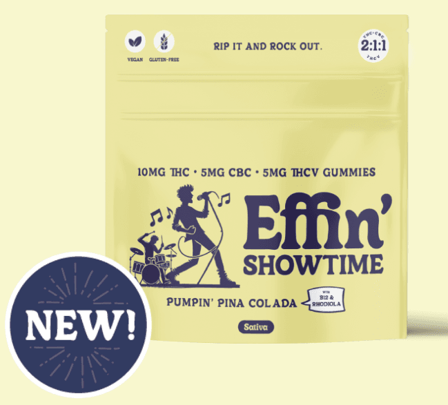 Showtime Pumpin' Pina Colada 2:1:1 THC:CBC:THCV