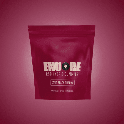 Sour Black Cherry RSO Edibles