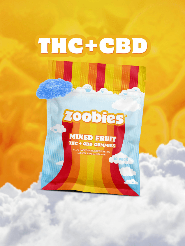 Mixed Fruit THC+CBD Sativa Edibles