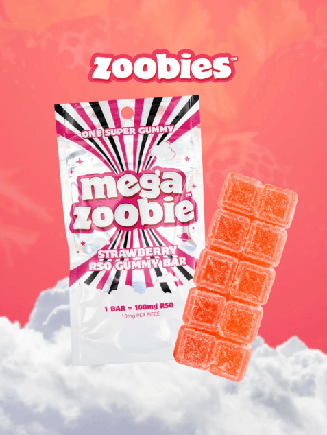 Strawberry: Kushberry MEGA RSO Bar