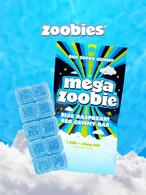 Blue Raspberry: Kushberry MEGA RSO Bar