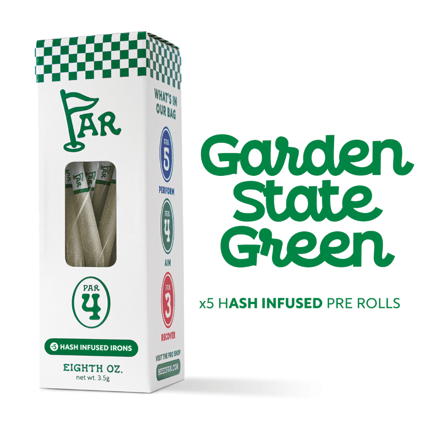 Garden State Green 5pk/3.5g Hash Infused Prerolls