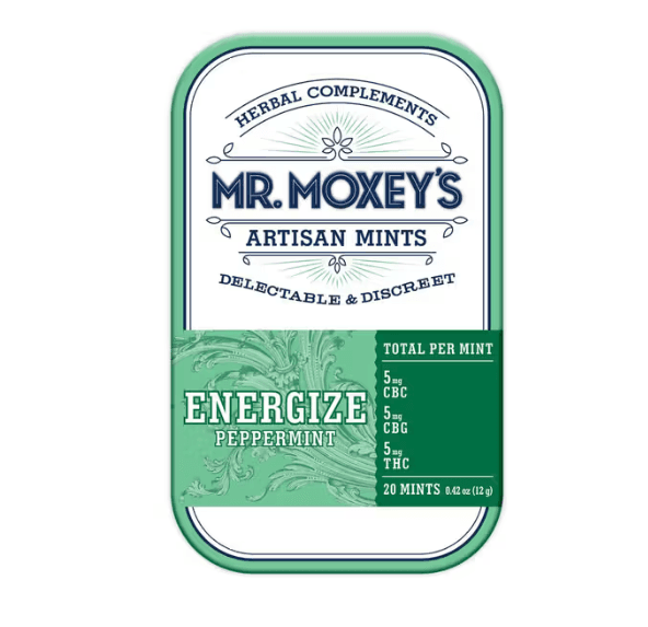 Energize Peppermint 1:1:1 CBC:CBG:THC Mints