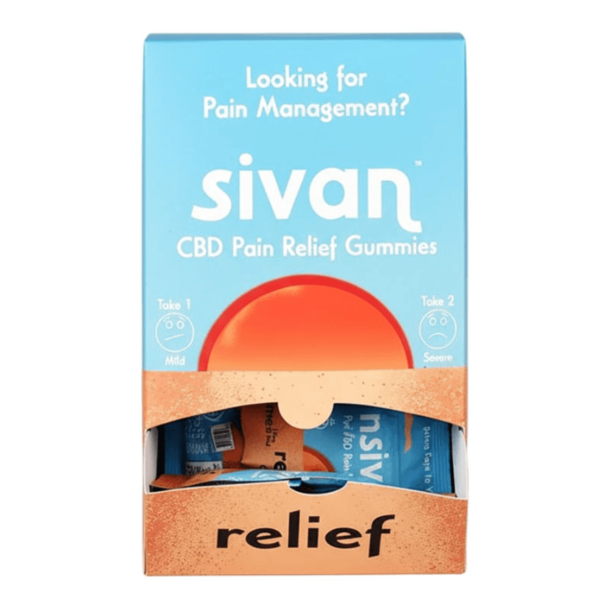 Tangerine Relief 5pk/150mg CBD Gummies