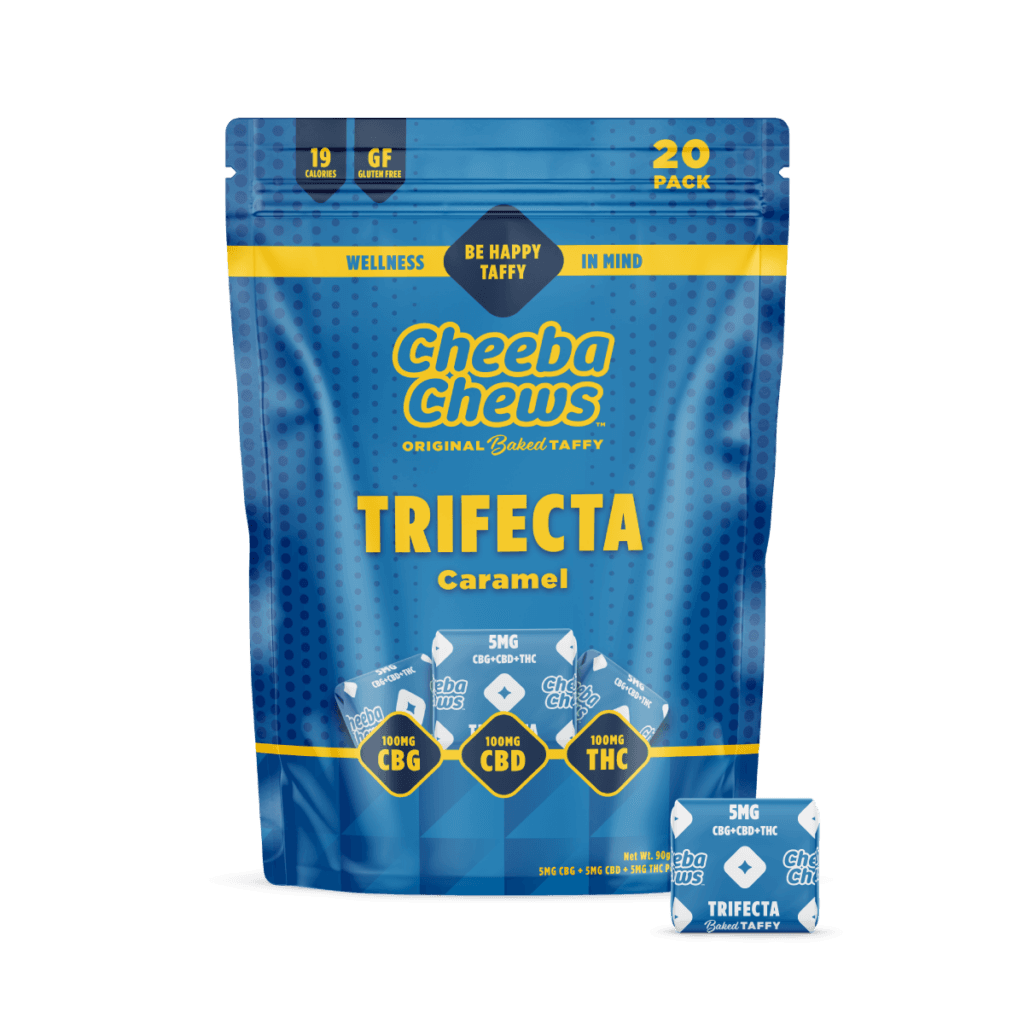 Trifecta Caramel THC:CBD:CBG Chews